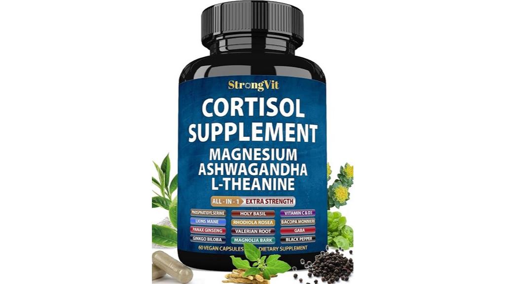 cortisol supplements for stress relief